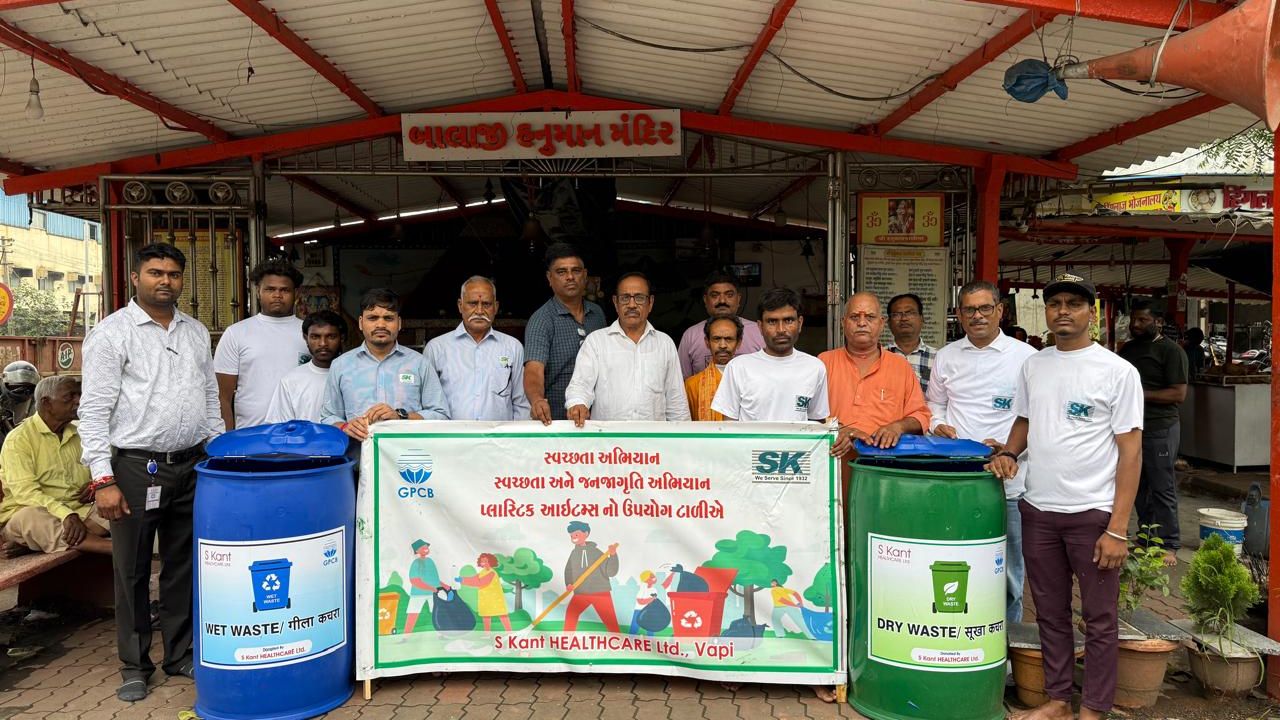 GPCB cleanliness drive Vapi, the blunt times