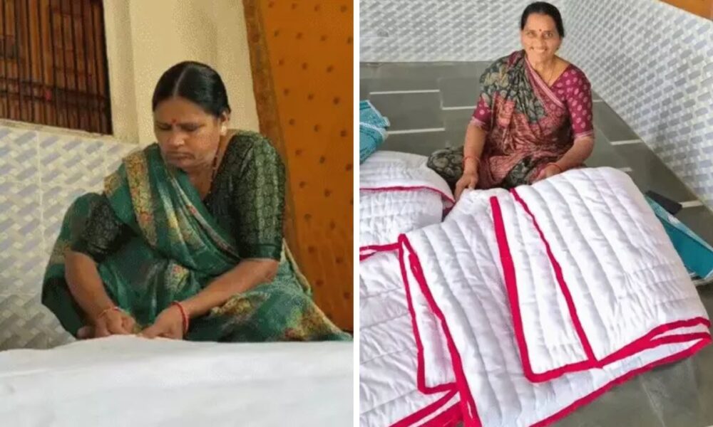 Amreli woman handmade rug business, the blunt times