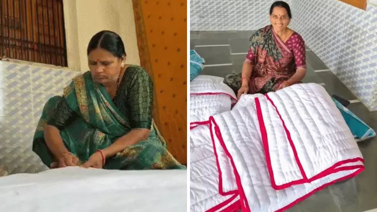 Amreli woman handmade rug business, the blunt times