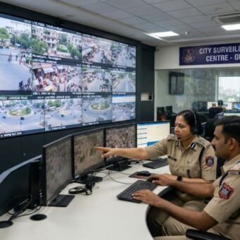 Gujarat Police CCTV network, the blunt times