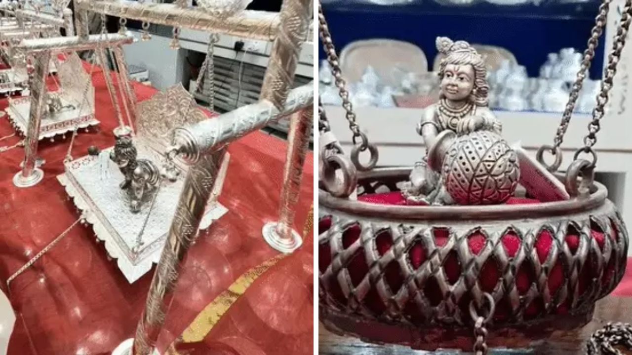 Silver parana Surat Janmashtami, the blunt times