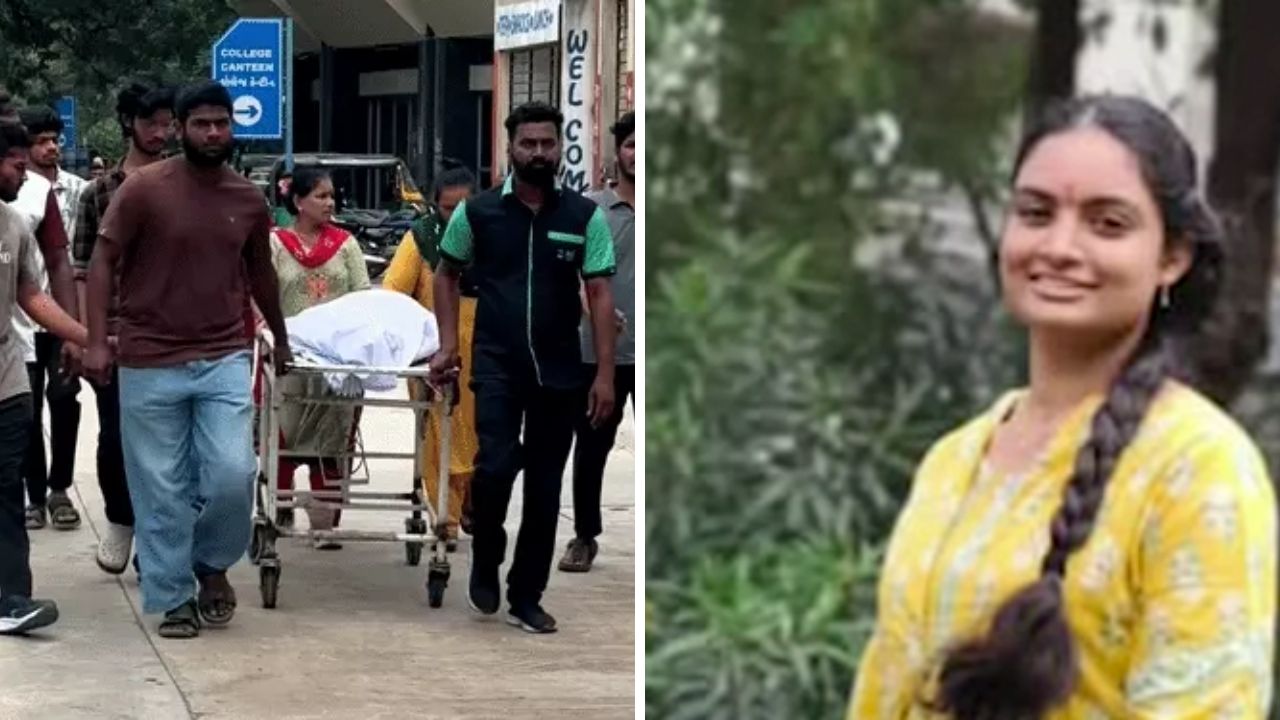 Rajkot Marwadi University Student Dies After Hostel Fall Marwadi University student death, the blunt times