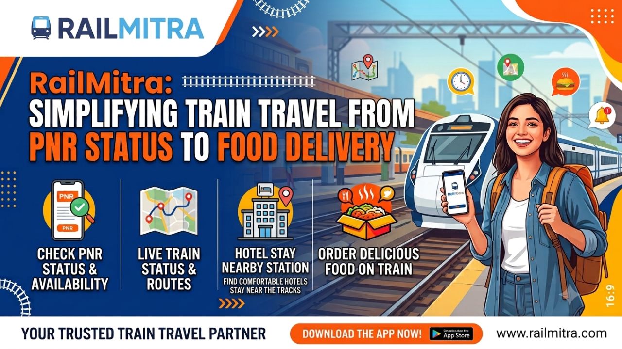 RailMitra train travel services, the blunt times