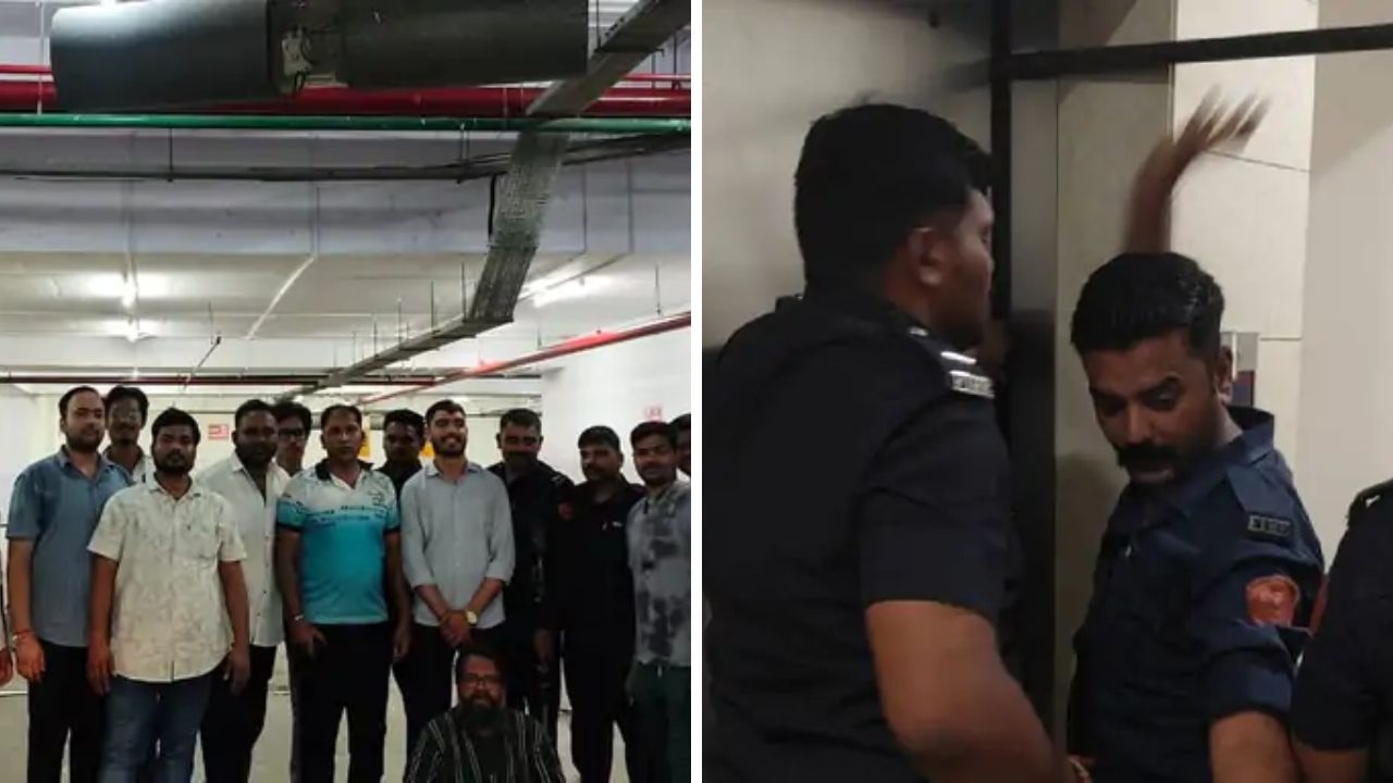 13 Trapped In Reliance Mall Lift In Surat, rescued after one hour Reliance Mall lift incident Surat, the blunt times