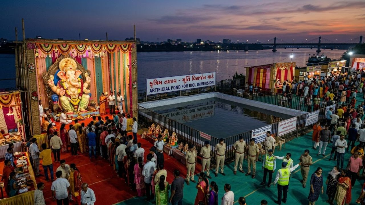 Surat Ganeshotsav rules, the blunt times