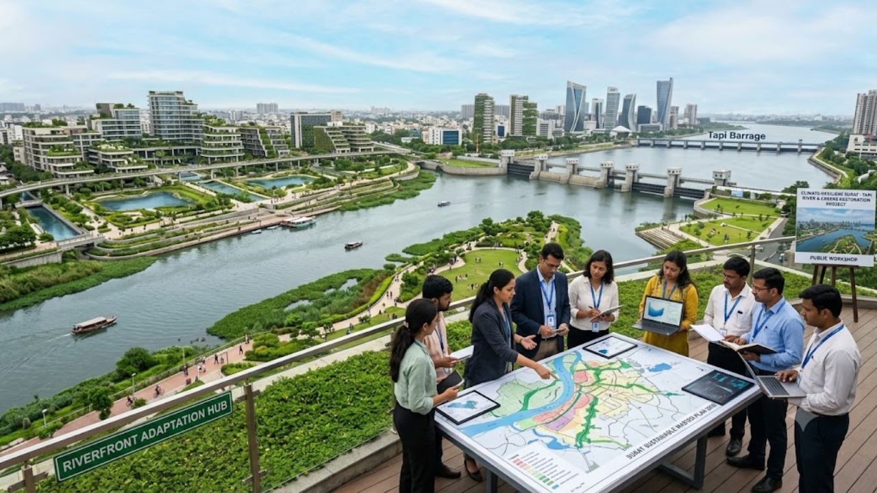 Surat flood resilience plan, the blunt times