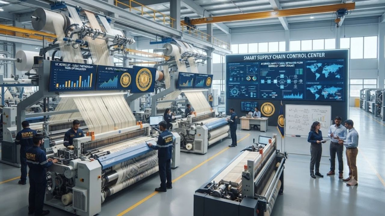 UC Berkeley Surat textile industry, the blunt times