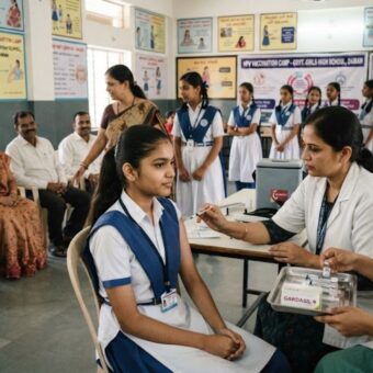 HPV vaccination cervical cancer UT of Daman, the blunt times
