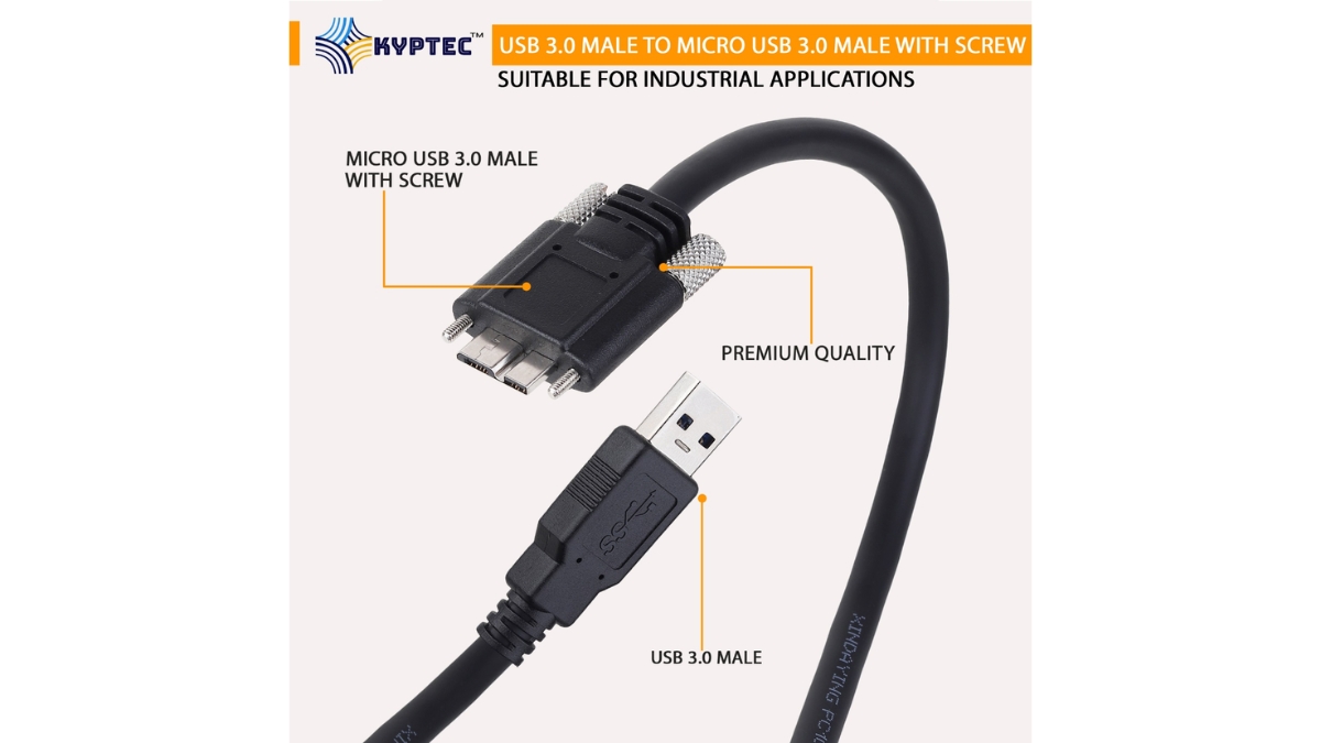 Kyptec Automation® Expands USB 3.0 Machine Vision Camera Cable Portfolio for High Speed Industrial Imaging and Machine Vision Systems-TBT