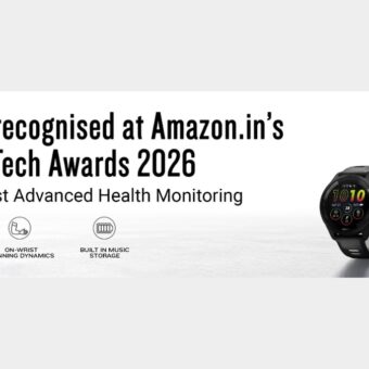Garmin Receives ‘Most Advanced Health Monitoring Smartwatch’ Award At Amazon.in’s ‘Best in Tech Awards 2026’-TBT