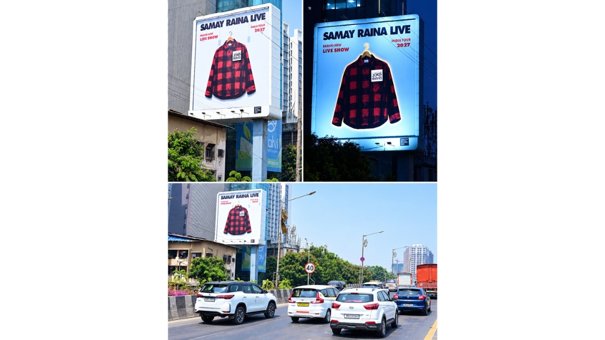 One Shirt. No Clutter. All Impact: Bright Outdoor Media Turns Samay Raina's Shirt Into A 30 Ft Billboard-TBT