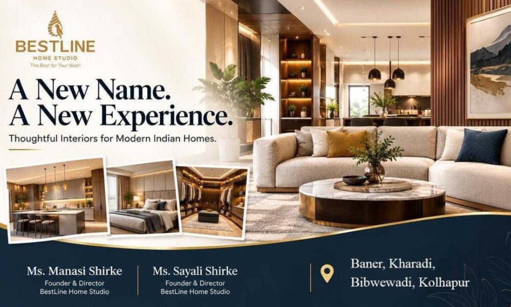 A New Name. A New Experience. Women-Led BestLine Home Studio Begins Its Modern Home Interiors Journey from Pune-TBT