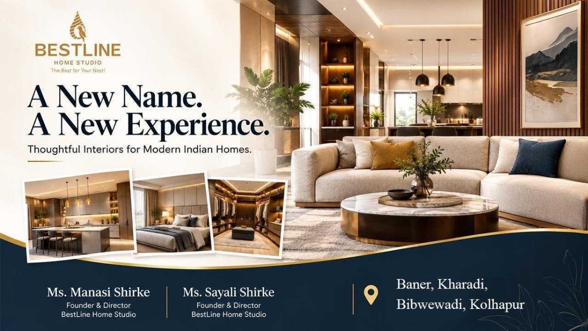A New Name. A New Experience. Women-Led BestLine Home Studio Begins Its Modern Home Interiors Journey from Pune-TBT