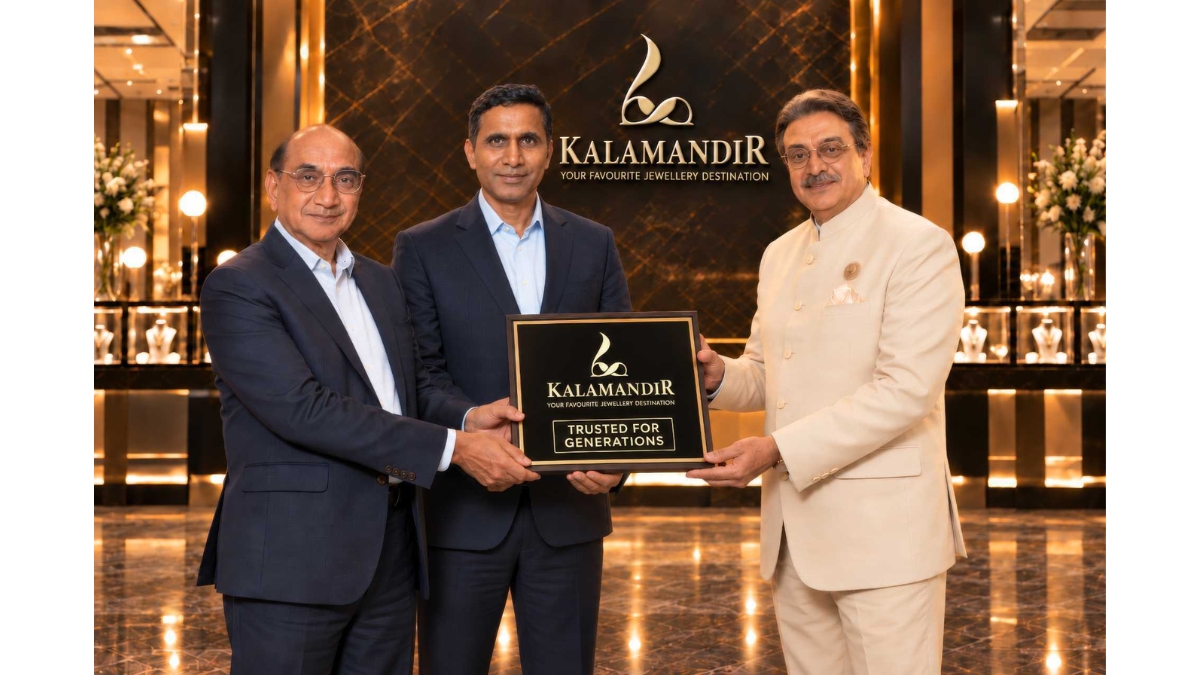 Kalamandir Jewellers onboards Siddharth Randeria as Brand Ambassador Kalamandir