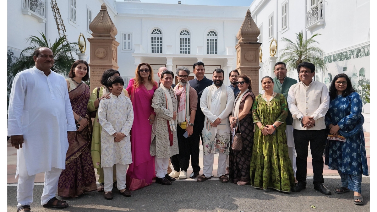 'Shirdi Sai Baba’ Maker Aushim Khetrapal Felicitates ‘Hanuman Ansh’ Team with ‘Citation of Honour’-TBT