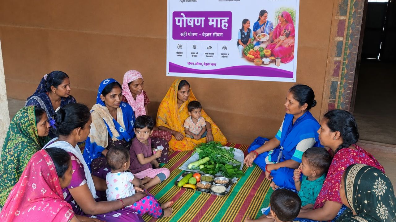 Adani Foundation Umarpara nutrition drive, the blunt times