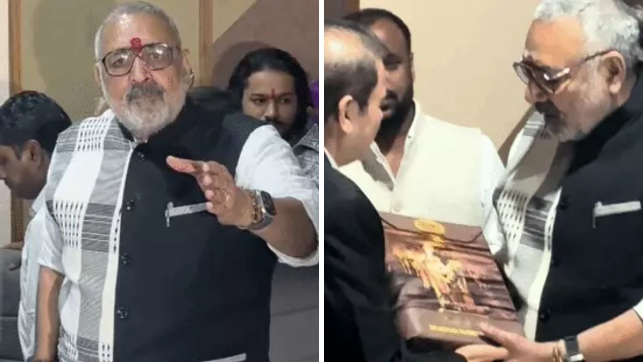 Not Gyanesh Kumar, Rahul Gandhi Must Resign : Giriraj Singh Giriraj Singh Surat visit Gyanesh Kumar, the blunt times
