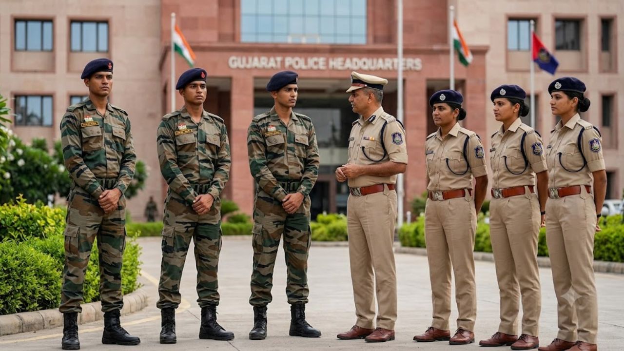 Gujarat Police recruitment for ex-Agniveers, the blunt times