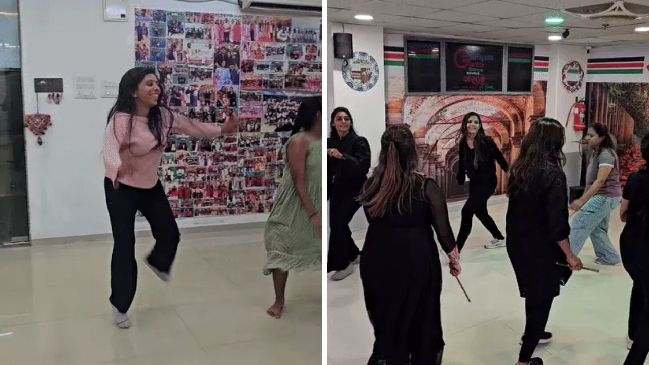 Gujarat : 72-Step Garba Set to Spark New Navratri Trend in Surat 72-step Garba in Surat Gujarat, the blunt times