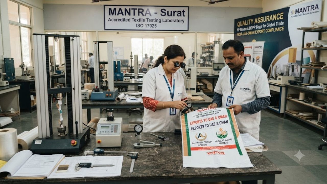 MANTRA Surat technical textile quality assurance, the blunt times