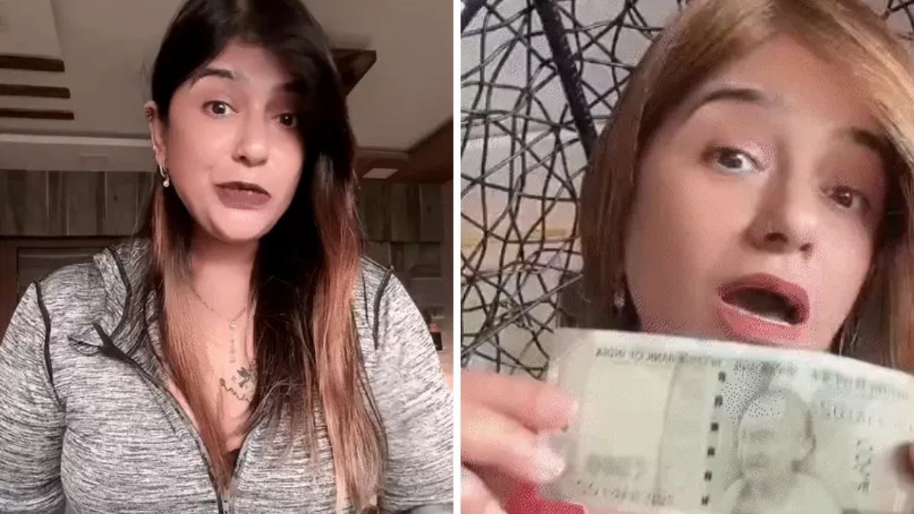 Surat Police Arrest Influencer Simran Patel Over Obscene Gandhi Reel Simran Patel arrested over Gandhi Reel, the blunt times